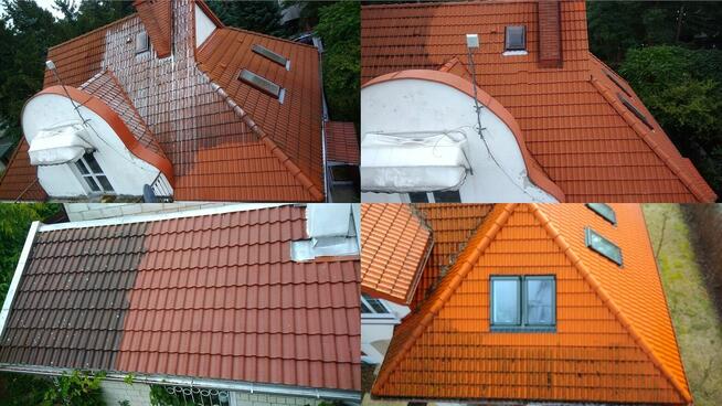 Malowanie Dachów, Malowanie Elewacji, Mycie, Impregnacja,