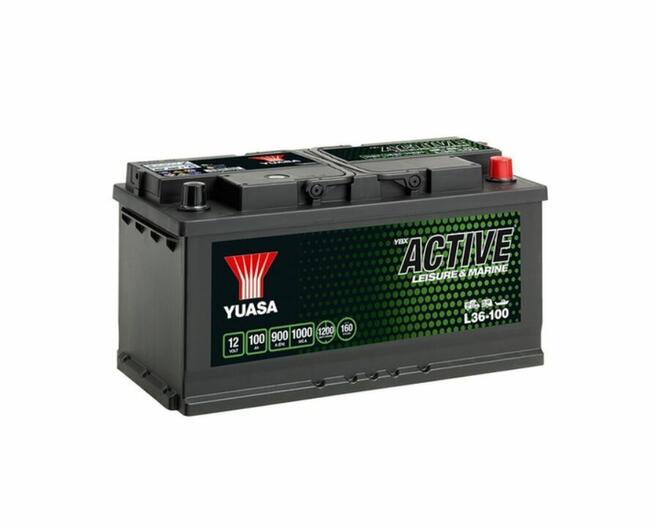 Akumulator YUASA ACTIVE 100Ah 900A P+ Radomsko