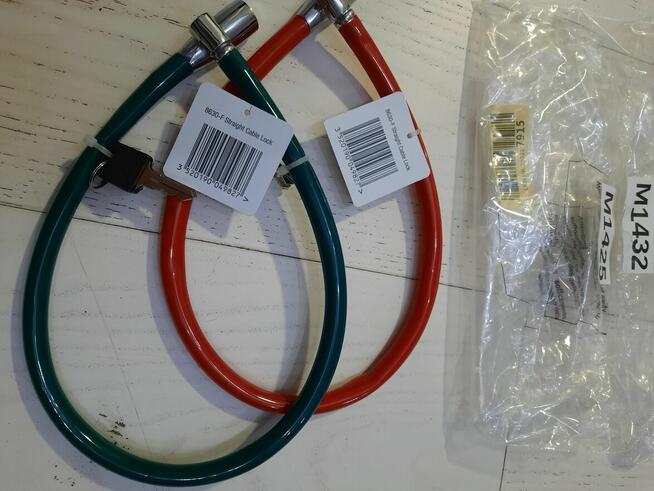 MASTER LOCK Linka rowerowa 55 cm zapięcie blokada na klucz