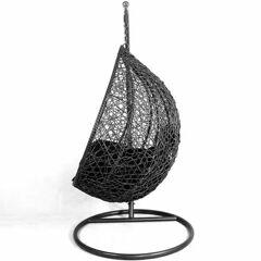 Fotel wiszący bujany kokon ogrodowy kosz huśtawka + poduszki