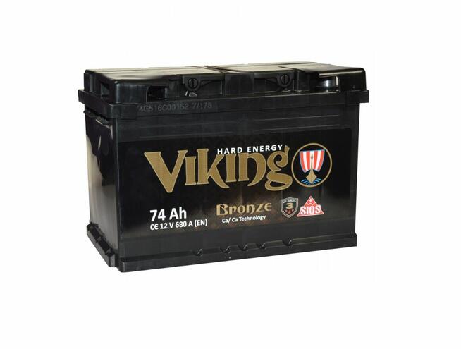 Akumulator VIKING 74Ah 680A P+ Radomsko, Brzeźnicka 58