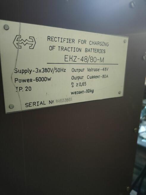 sprzedam wózek widłowy Balkanar z nowym akumulatorem