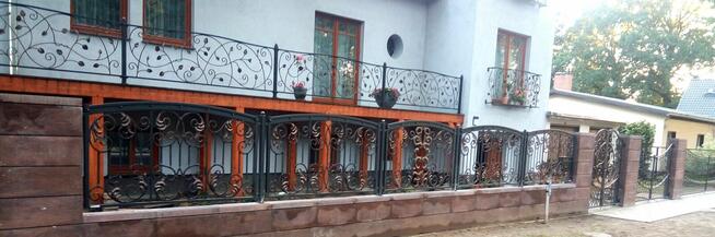 brama kuta ,ogrodzenie kute na wymiar