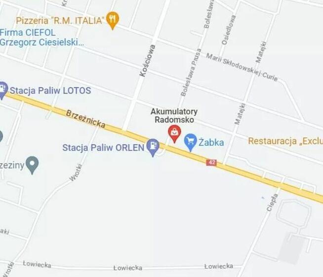 Akumulator ENRG 52Ah 470A P+ Radomsko, Brzeźnicka 58