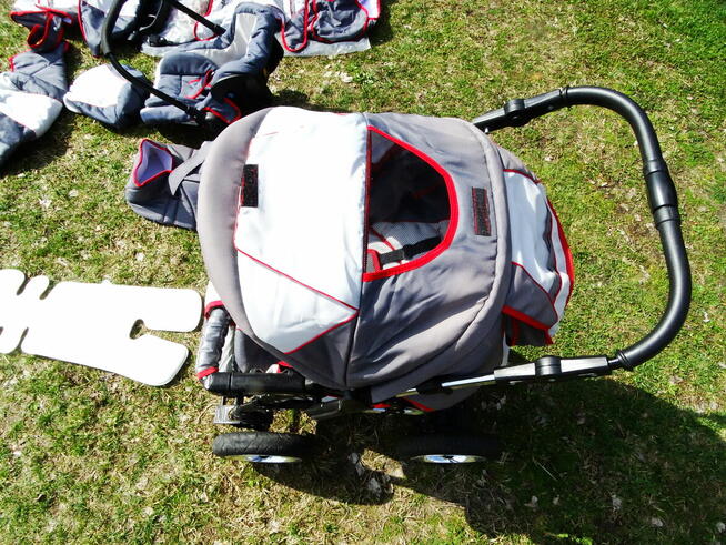 Wózek dziecięcy 3 w 1 BERGSTEIGER MILANO w stanie idealnym.