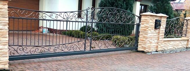 brama kuta ,ogrodzenie kute na wymiar