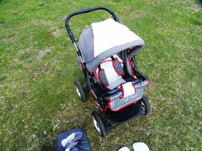 Wózek dziecięcy 3 w 1 BERGSTEIGER MILANO w stanie idealnym.