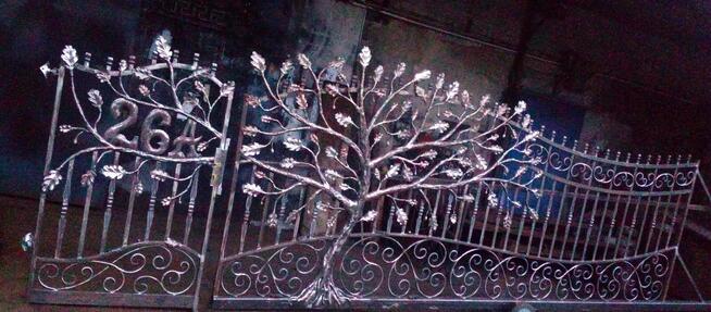 brama kuta ,ogrodzenie kute na wymiar