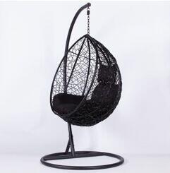 Fotel wiszący bujany kokon ogrodowy kosz huśtawka + poduszki