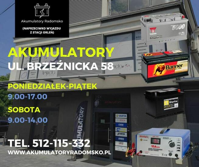 Akumulator VIKING 61Ah 510A P+ Radomsko, Brzeźnicka 58