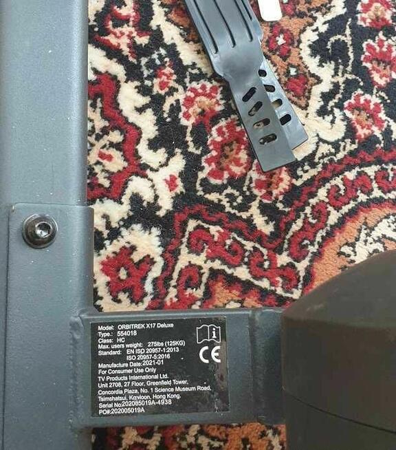 Trenażer ORBITREK X17 urządzenie do treningu crossowego