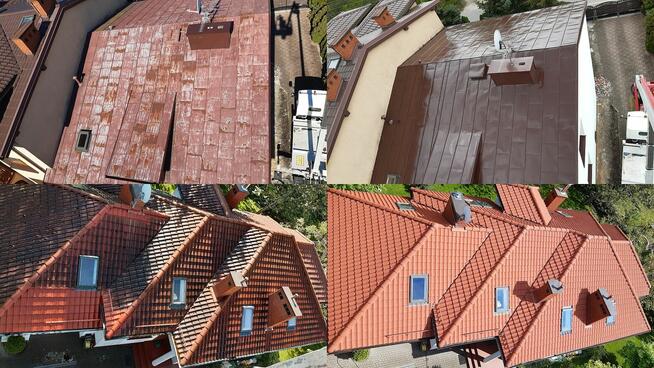 Malowanie Dachów, Malowanie Elewacji, Mycie, Impregnacja,