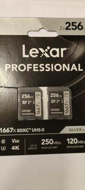 Lexar Professional 2-pak 2x256 GB 250/120 MB/s 4K