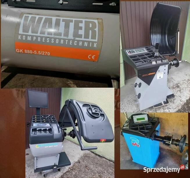 JAK nowa WYWAŻARKA BOSCH WBE4120D Corghi Hofmann beissbarth