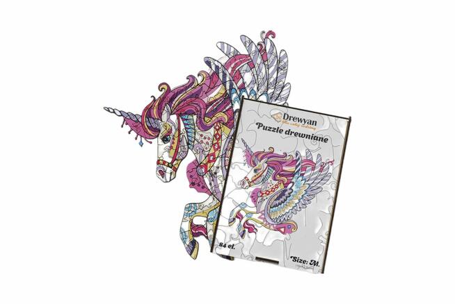 Puzzle Drewniane Premium EKO Układanka Pegas A4