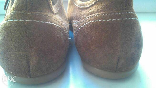 buty ZARA - dziecięce - zamsz - skóra