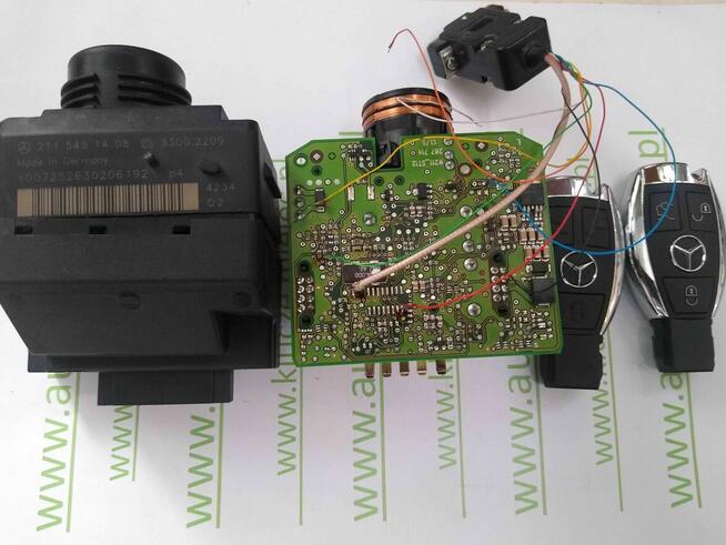 Dorabianie, programowanie kluczy do mercedesa