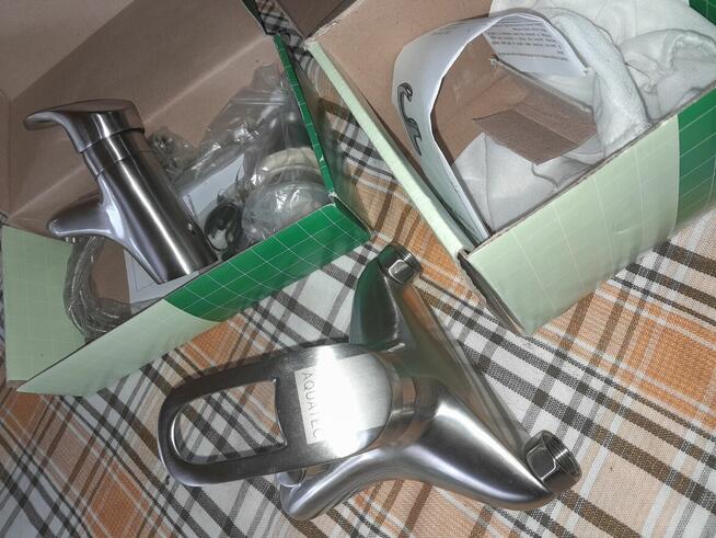 Sevilla bateria umywalkowa wannowa inox nowa