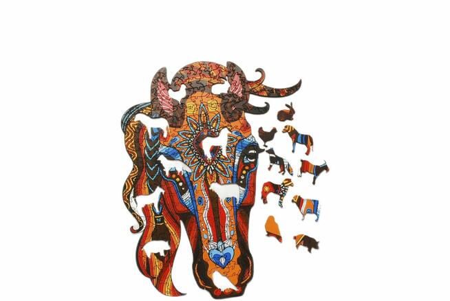 Puzzle Drewniane Premium EKO Koń A4