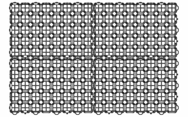 KRATKA TRAWNIKOWA Drogowa Stella Green Premium 60X40X4