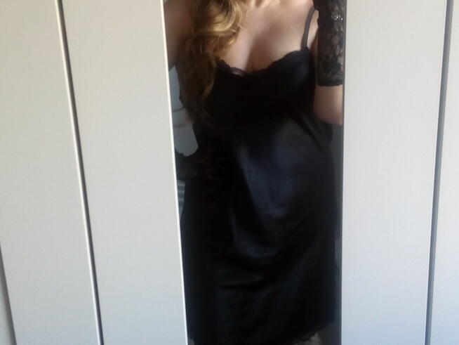 Satynowa koszulka nocna, XL