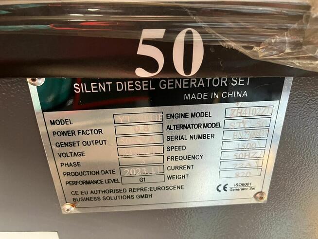 Agregat prądotwórczy Generator 20 30 40 i 50 kw kva Atlas CA