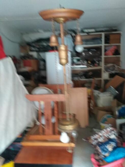 Stara lampa wisząca