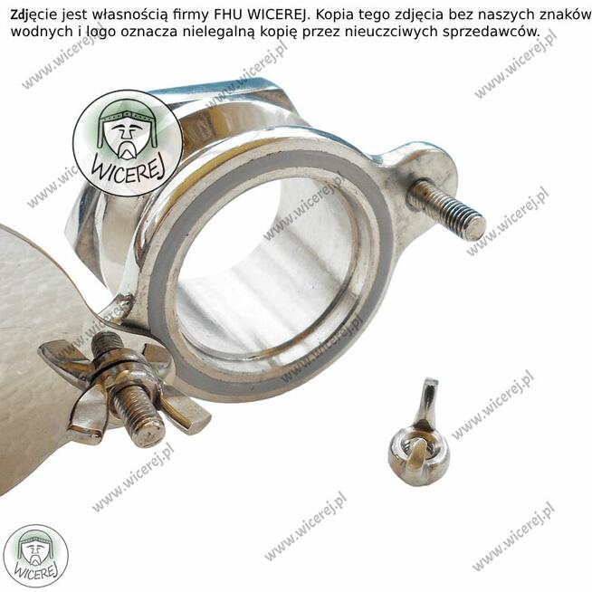 Zawór Klapkowy Nierdzewny Spust Miodu do Miodarki