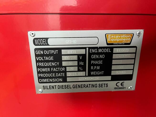 Agregat prądotwórczy Generator 20 30 40 i 50 kw kva Atlas CA