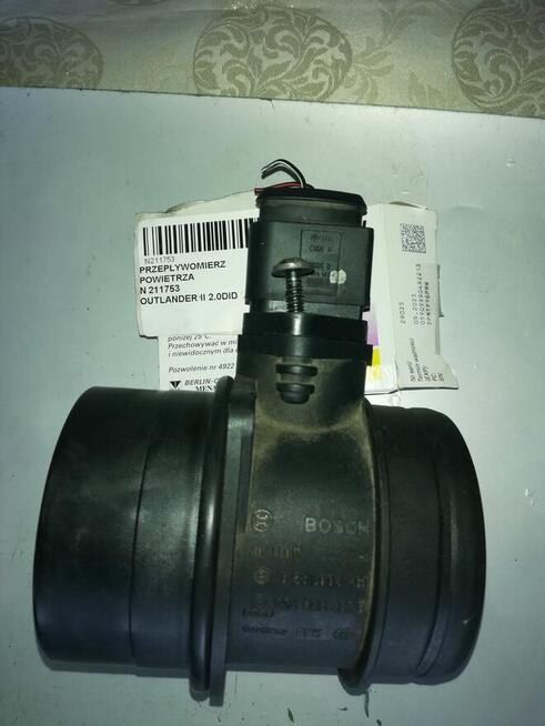 Outlander II przepływomierz powietrza 2,0 DID