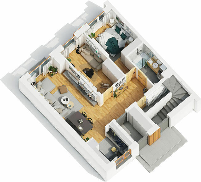 wykonam wizualizacje budynków architekt / grafik 3D reklama