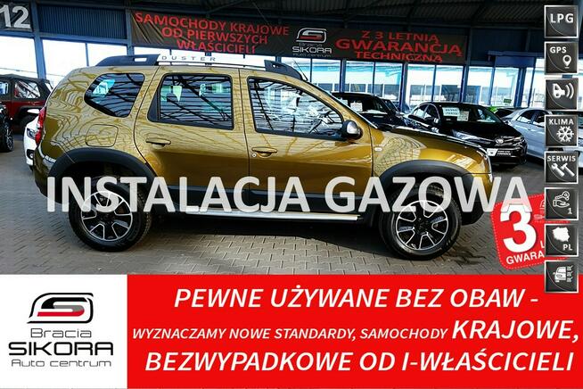 Dacia Duster 1,6SCE+LPG Navi LAUREATE Parktronic 3 Lata GWARANCJA Bezwypadkowy 1WŁ