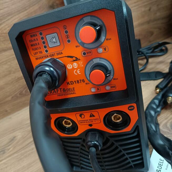 Spawarki inwertorowe migomat flux mig mag mma 200a