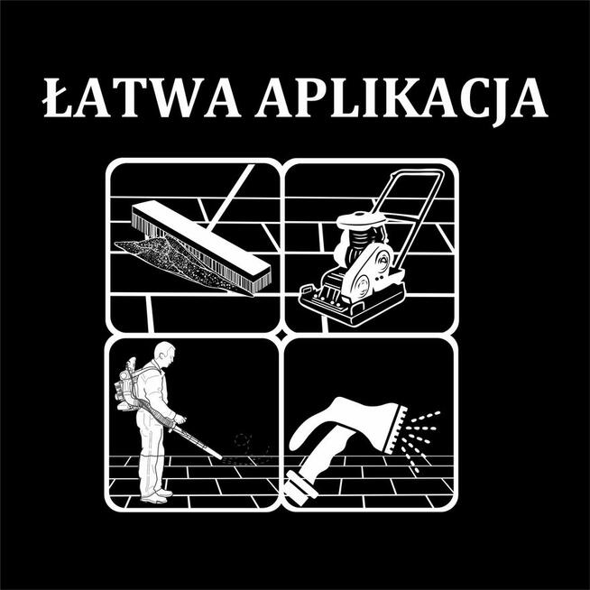 SandBruk Piasek Polimerowy Fuga Do Kostki Jasny Szary