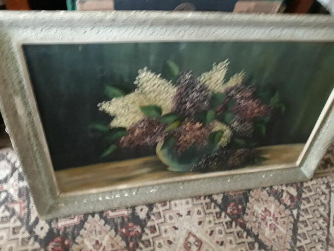 obraz natura bzy / 50 x 80 cm /