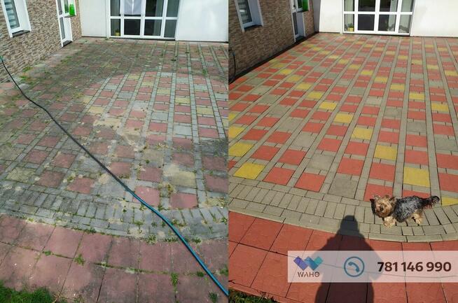 Mycie Elewacji SOFTWASH bez ciśnienia Mycie Kostki Brukowej