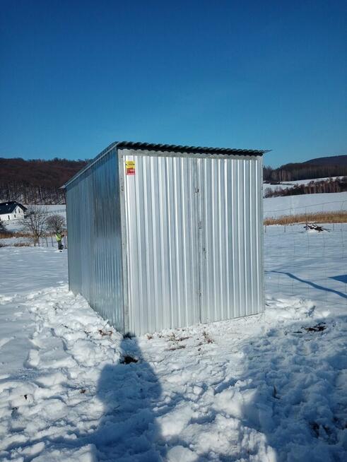 GARAŻE BLASZANE 3x5 II GATUNEK Transport i Montaż GRATIS