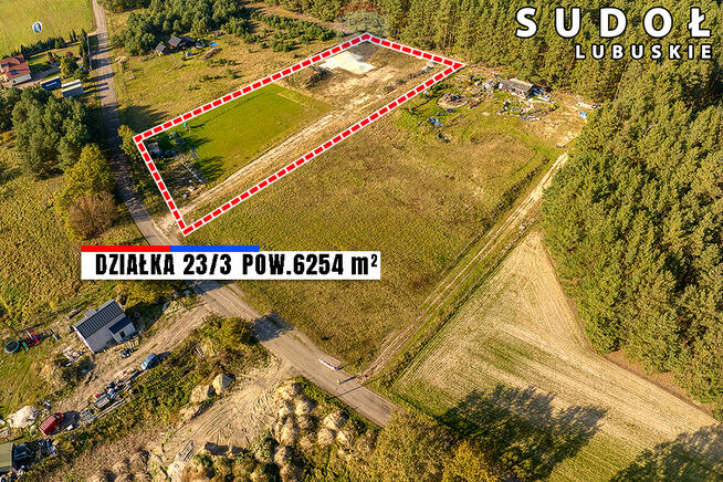 Bajeczna działka pod lasem z rozpoczętą budową!