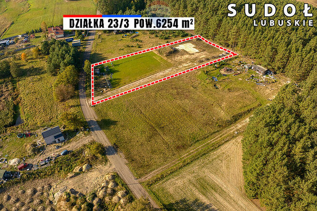 Bajeczna działka pod lasem z rozpoczętą budową!