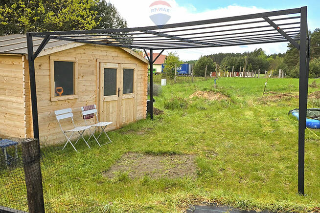 Bajeczna działka pod lasem z rozpoczętą budową!