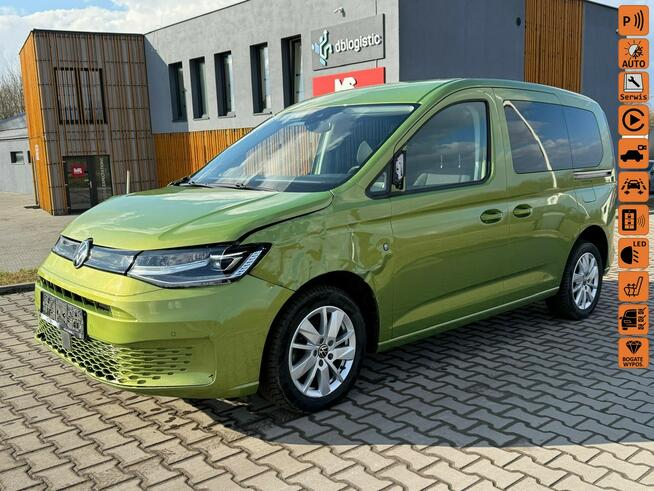 Volkswagen Caddy Life*Led*KameraCofania*GrzaneFotele*Serwisowany*FV23%*Zadbany