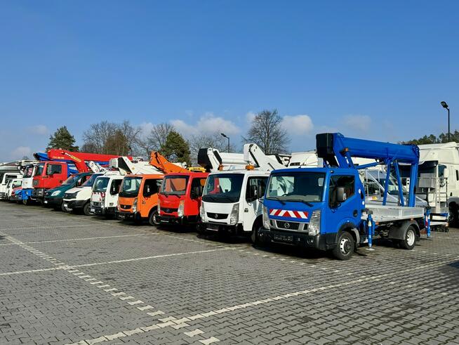 Nissan Cabstar Podnośnik Koszowy 22m RUTHMANN TBR 220 Zwyżka UDT Wumag GSR 14m w bok