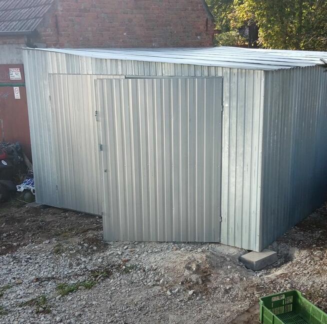 GARAŻE BLASZANE 3x5 II GATUNEK Transport i Montaż GRATIS