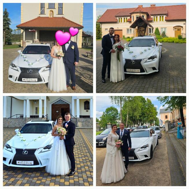 Auta do Ślubu. Piękne Lexusy Dostępne terminy 2025/2026