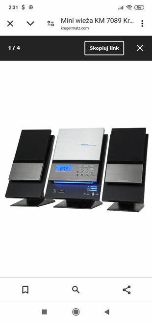 Mini wieża Kruger&Matz kM 7089