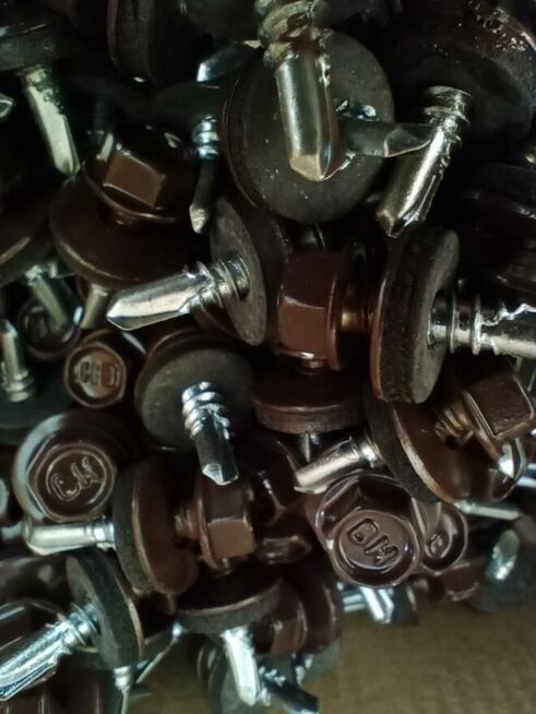 Wkręty 4,8x19 do konstrukcji metalowej - kolor Brązowy - Kup