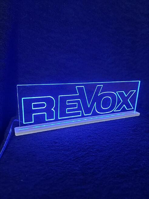 Lampka logo LED nowa