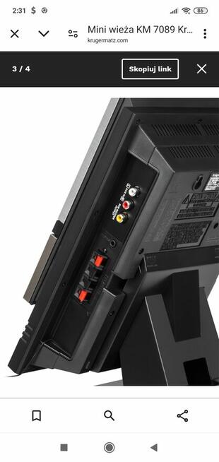 Mini wieża Kruger&Matz kM 7089