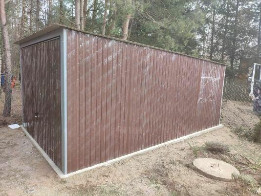 GARAŻE BLASZANE 3x5 PRODUCENT OGÓLNOPOLSKI