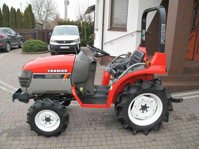 Mini Traktorek Yanmar AF15 4X4 Rewers Mały Ogrodniczy
